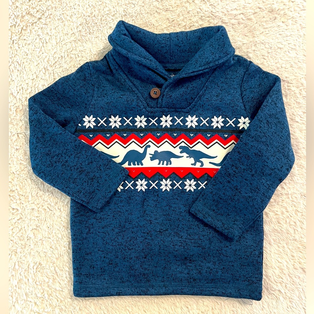 Dinosaur Christmas sweater (Boy)